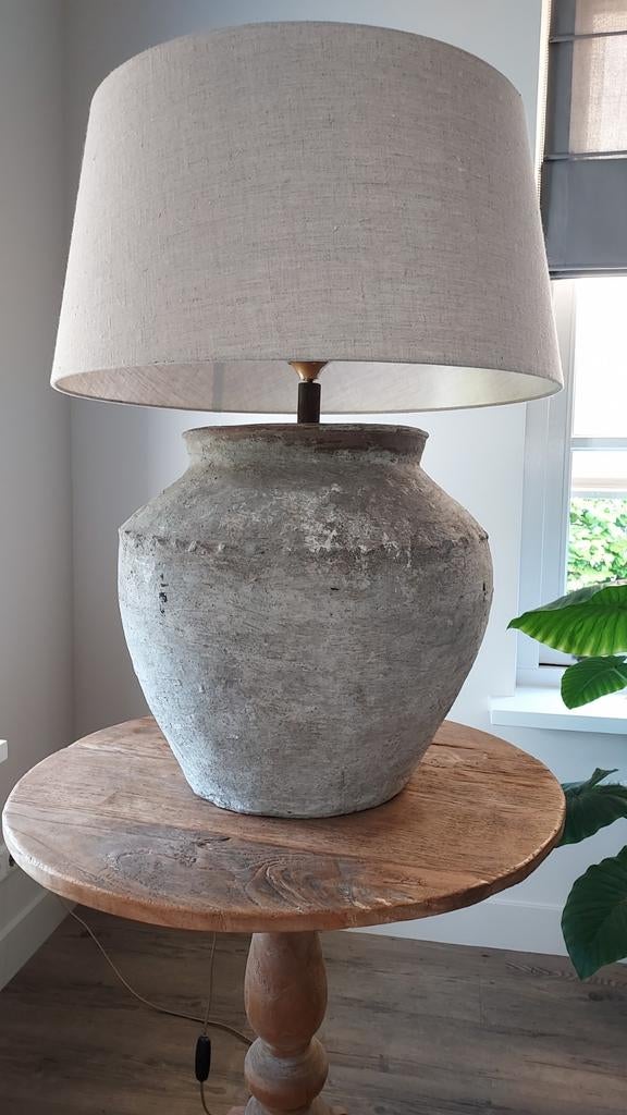 Kruiklamp (inclusief kap), Ophalen of Verzenden
