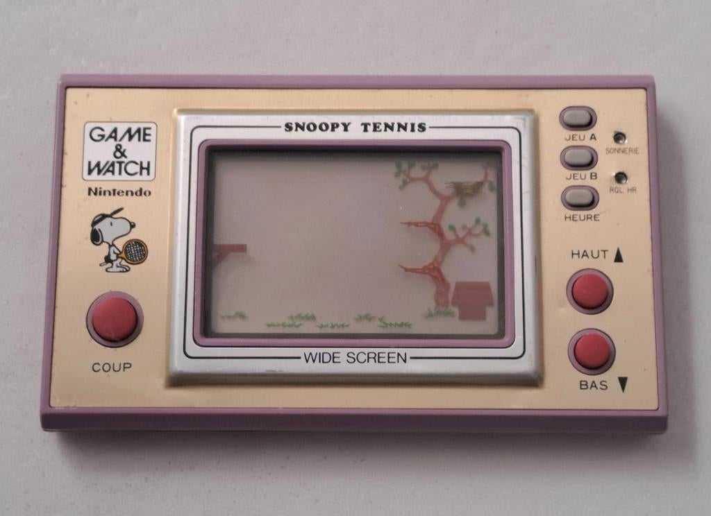Nintendo Game & Watch Snoopy Tennis, Spelcomputers en Games, Gebruikt, Overige genres, 1 speler, Ophalen of Verzenden