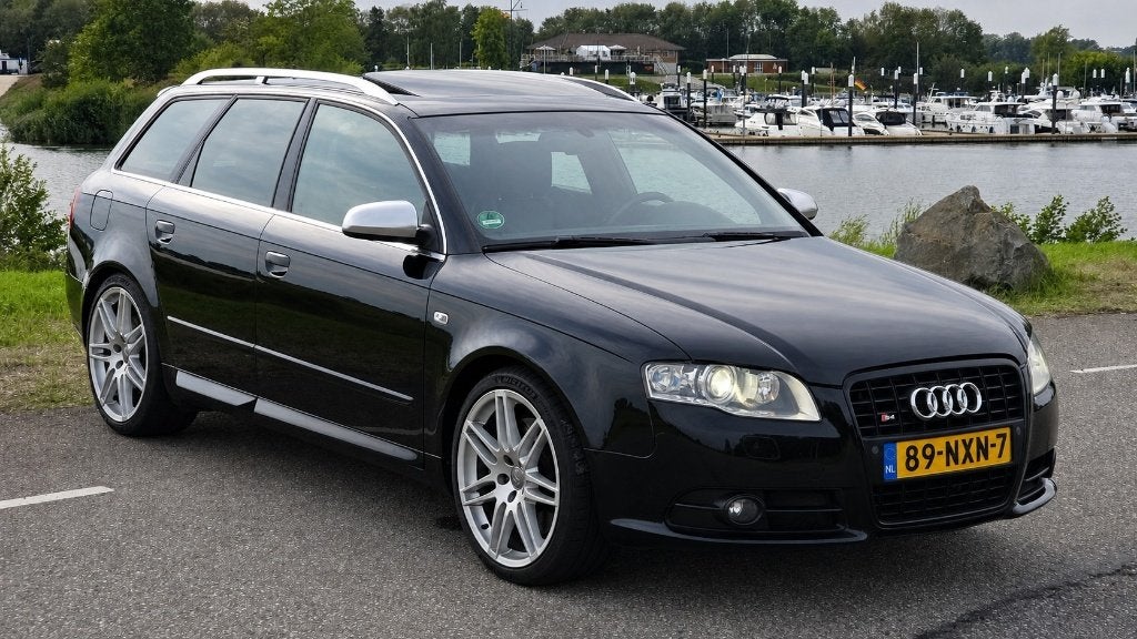 Audi A4 S4 4.2 253KW Avant Quattro AUT 2006 Zwart Nieuwe APK, Auto's, Automaat, 1730 kg, Zwart, Leder