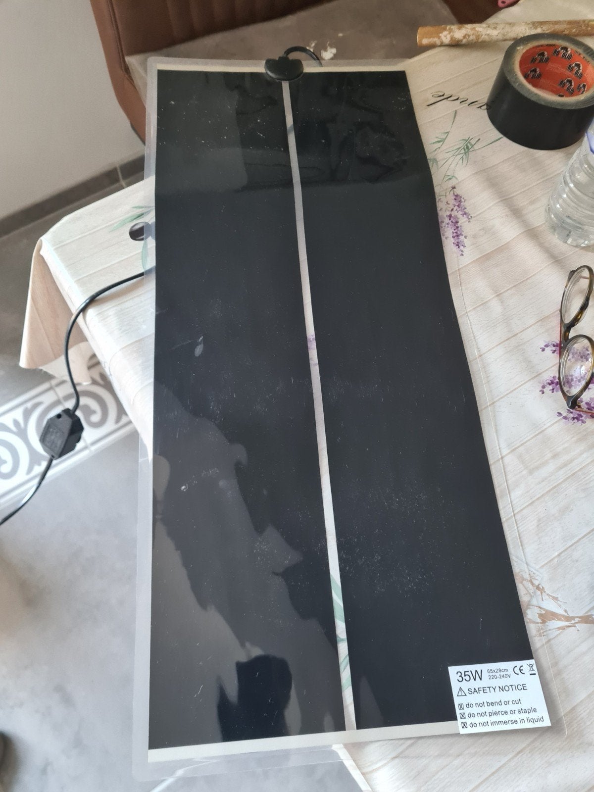 Warmte mat 65x28 igst., Ophalen, Gebruikt