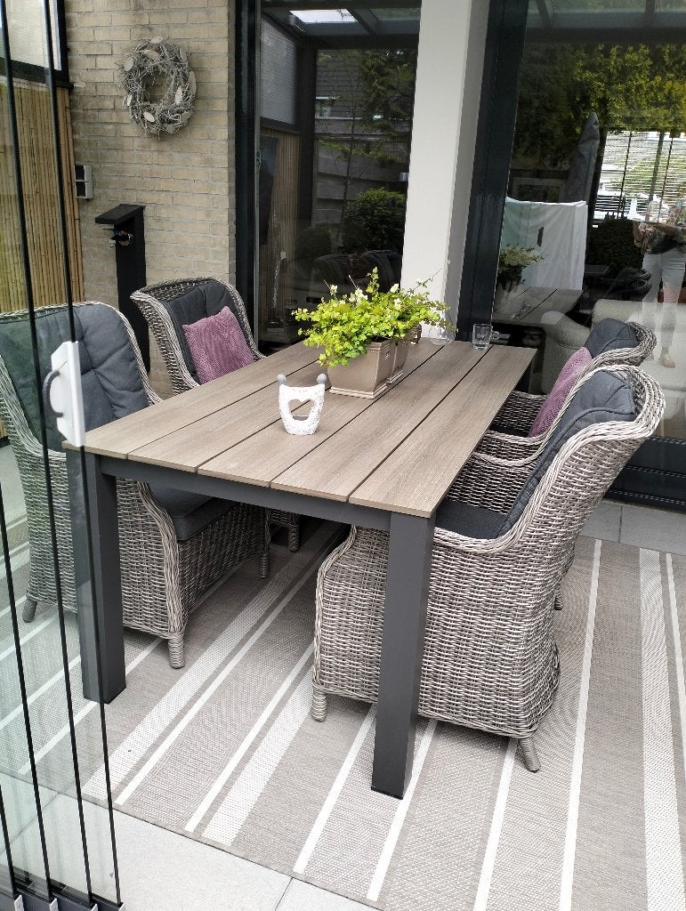 Tuintafel Lifestyle Valley, Tuin en Terras, Tuintafels, Ophalen, Zo goed als nieuw, Rechthoekig