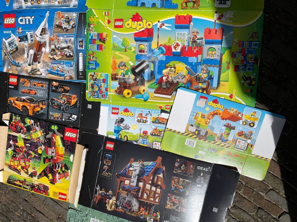 LEGO magazines en verpakkingen, Ophalen of Verzenden, Gebruikt, Overige typen, Lego
