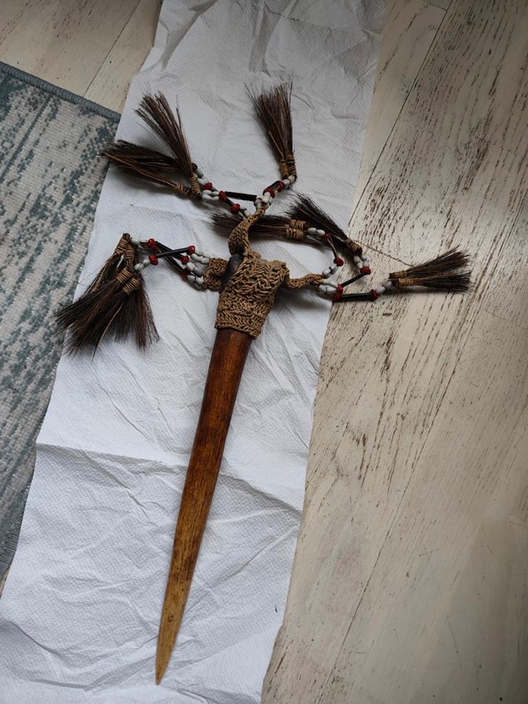 Asmat botten dolk, Antiek en Kunst, Ophalen of Verzenden