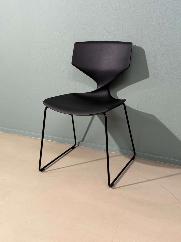 !Nieuw! - Tonon - Quo - Zwart - eettafelstoel, Huis en Inrichting, Stoelen, Ophalen, Tonon, Zwart, Info@eras-interieurs.nl