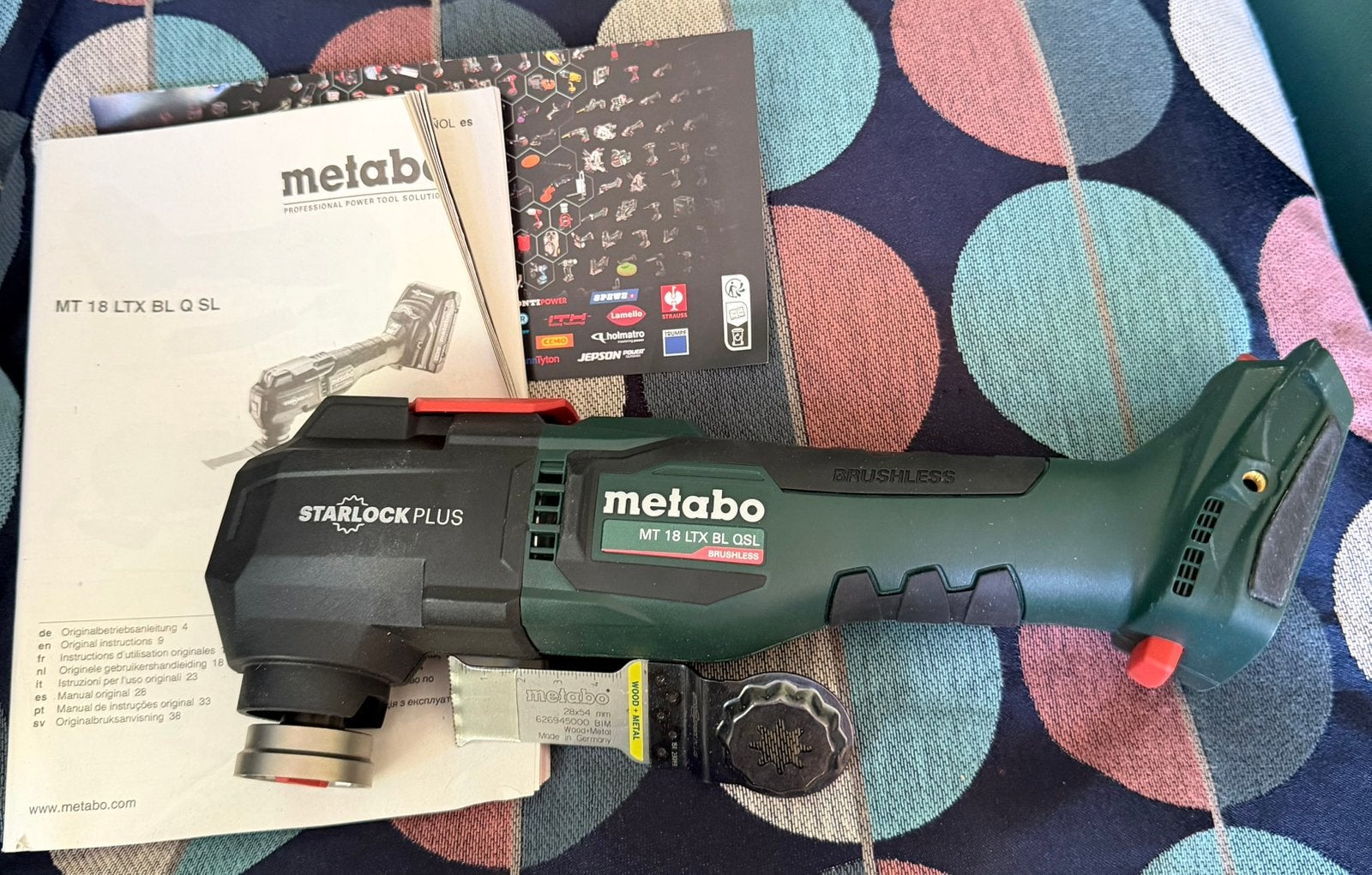 Metabo MT 18 LTX BL QSL 18V | accu multitool body, Ophalen of Verzenden, Nieuw, Multitool, Overige merken