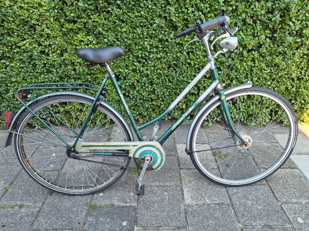 Gazelle Damesfiets met drie versnellingen, Fietsen en Brommers, Fietsen | Dames | Damesfietsen, Gebruikt, Versnellingen, Gazelle