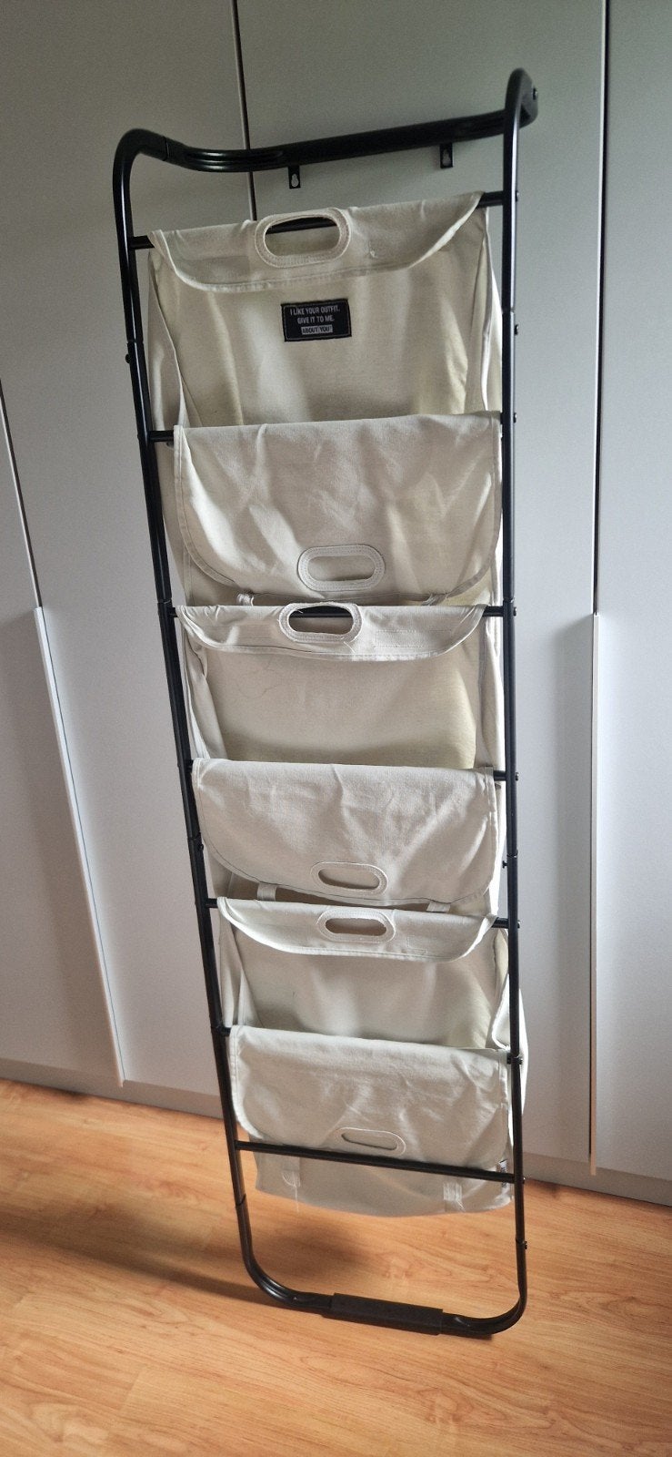 Wasmand met 4 zakken - Handige wassorteerder, Ophalen