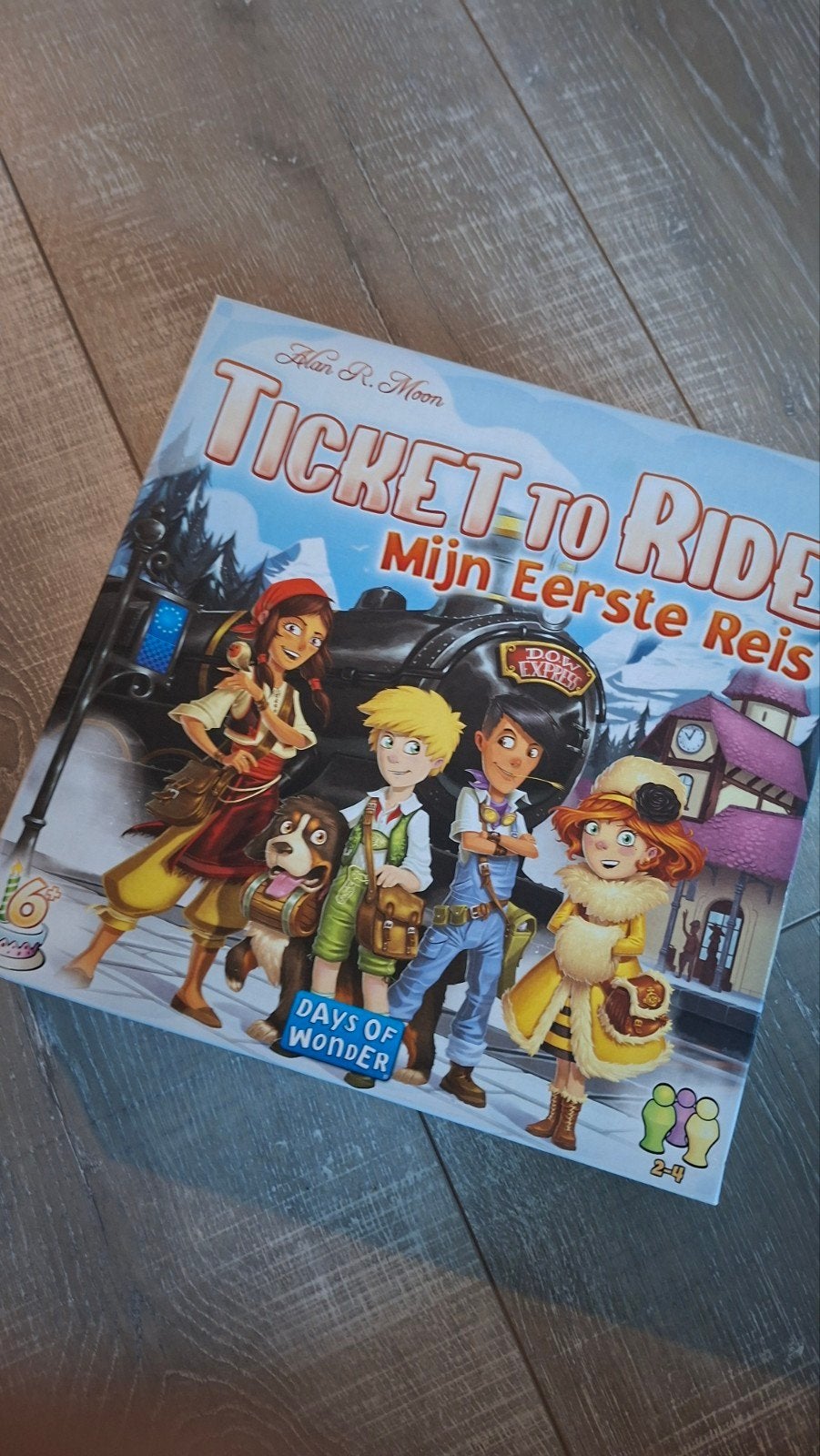 Ticket to Ride: Mijn Eerste Reis - Familiespel, Een of twee spelers, Ophalen, Zo goed als nieuw, Days of Wonder