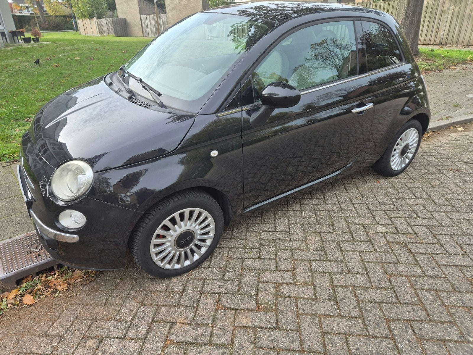 Fiat 2010 Zwart, Auto's, 21 km/l, 1242 cc, 840 kg, 4 stoelen