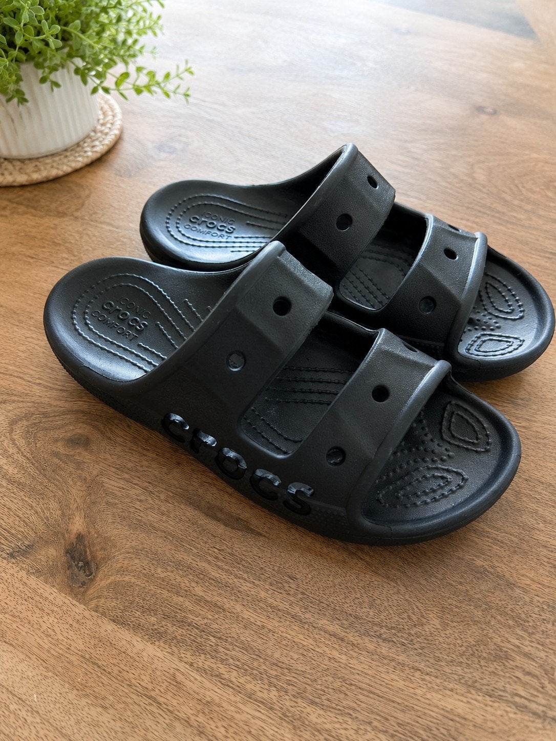 originele cross dames slippers maat 36 NIEUW, Verzenden, Zwart, Nieuw, Crocs