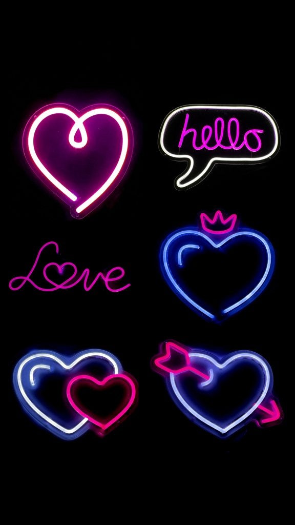 DIVERSE LED NEON SIGN - LOVE, Niet ingevuld, Lichtbak of (neon) lamp, Niet ingevuld, Nieuw