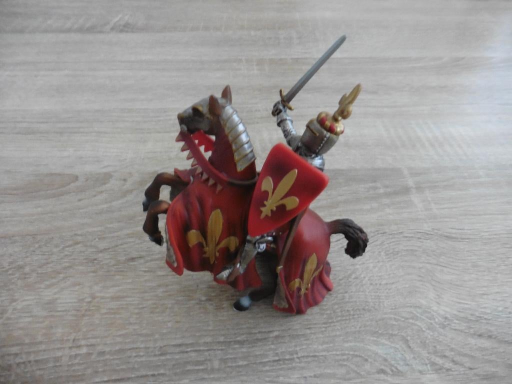 Schleich ridder op een steigerend paard., Ophalen of Verzenden, Zo goed als nieuw