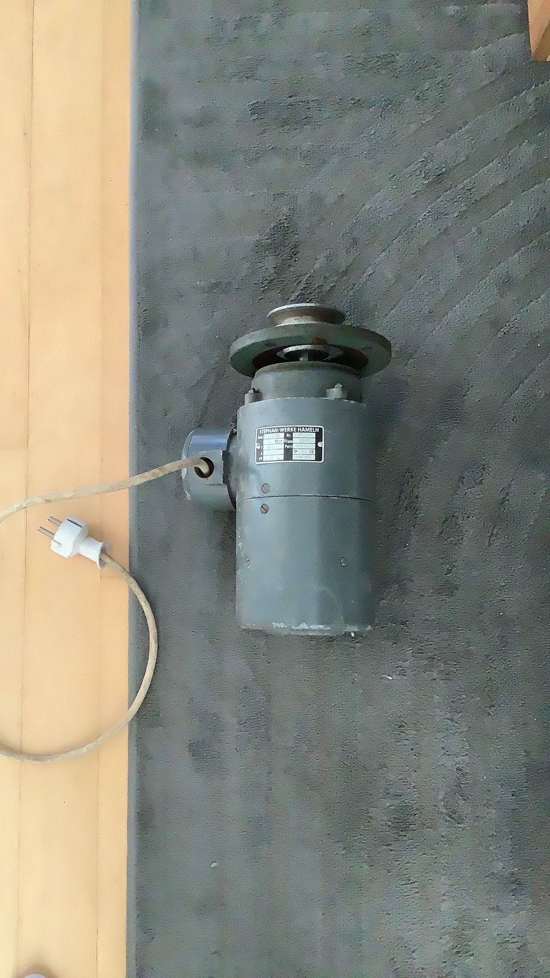 Electro motor STEPHAN WERKE HAMELN, Ophalen of Verzenden, Gebruikt, Elektromotor