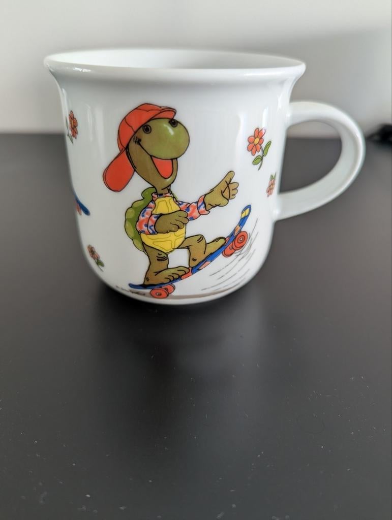 Arzberg mok kop schildpad Suzy Spafford, Huis en Inrichting, Keuken | Servies, Ophalen of Verzenden, Zo goed als nieuw, Overige stijlen
