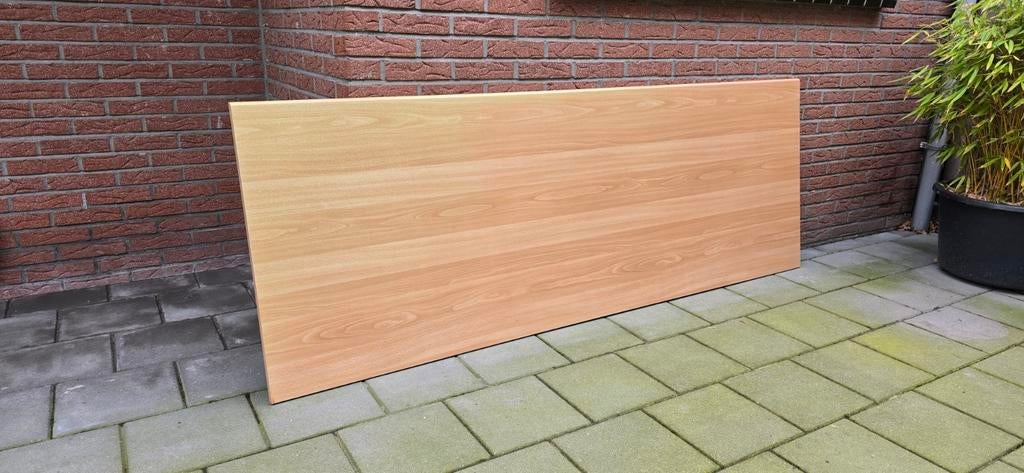 Houten werkblad, lichtbruin, 2225mmx800mm, Ophalen, Gebruikt
