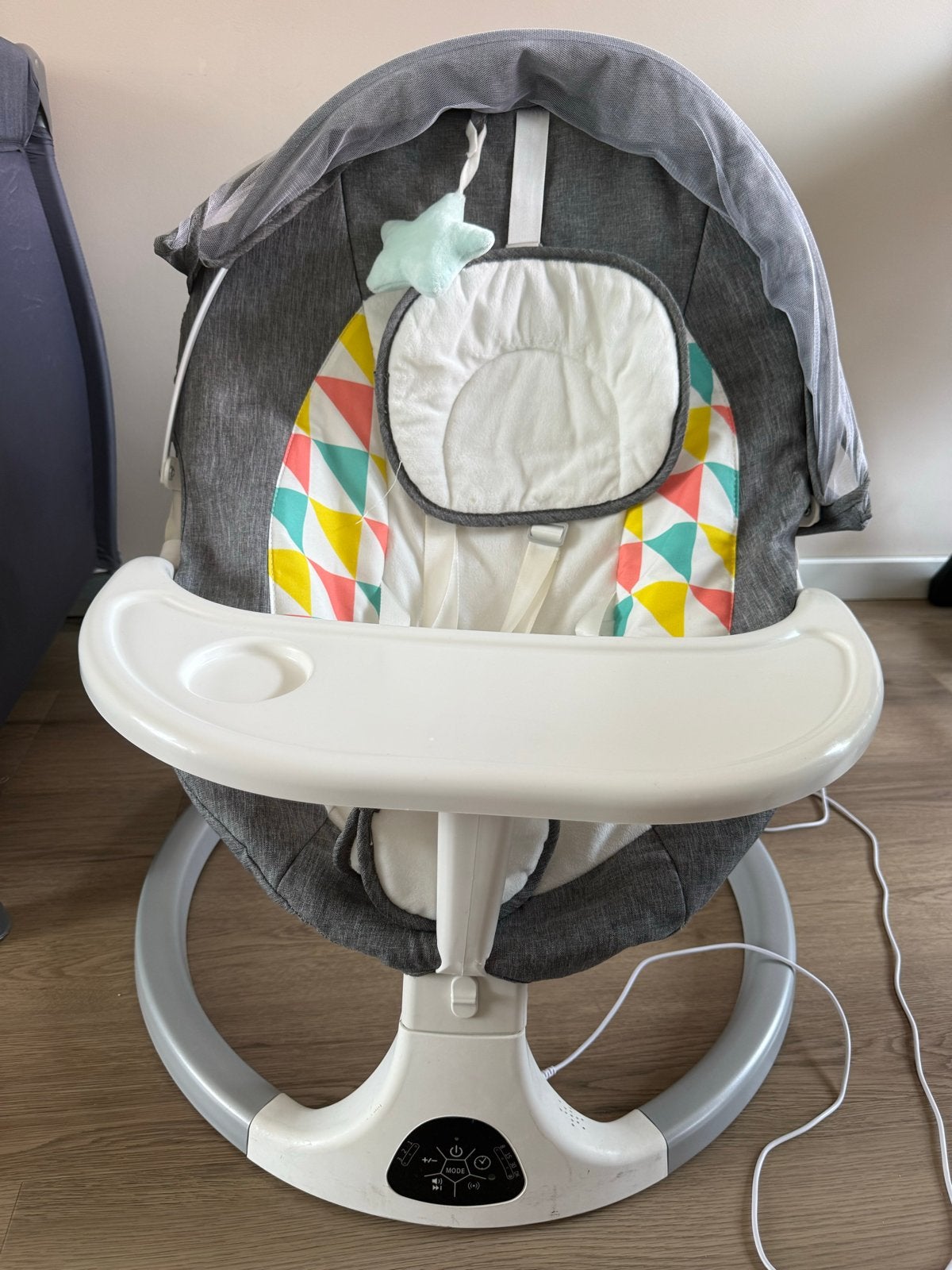 Baby bouncer zo goed als nieuw, Ophalen, Zo goed als nieuw