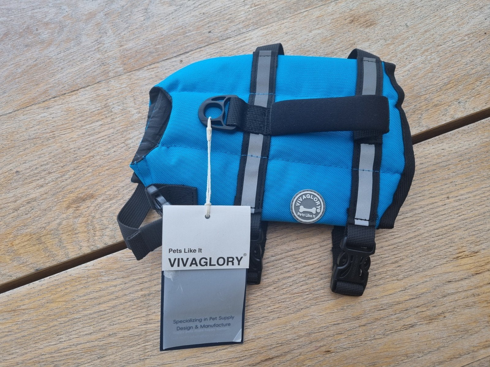 VivaGlory Hondenzwemvest maat XXS, Dieren en Toebehoren, Hondenkleding, Overige merken, Ophalen of Verzenden, Hondenzwemvest, Nieuw