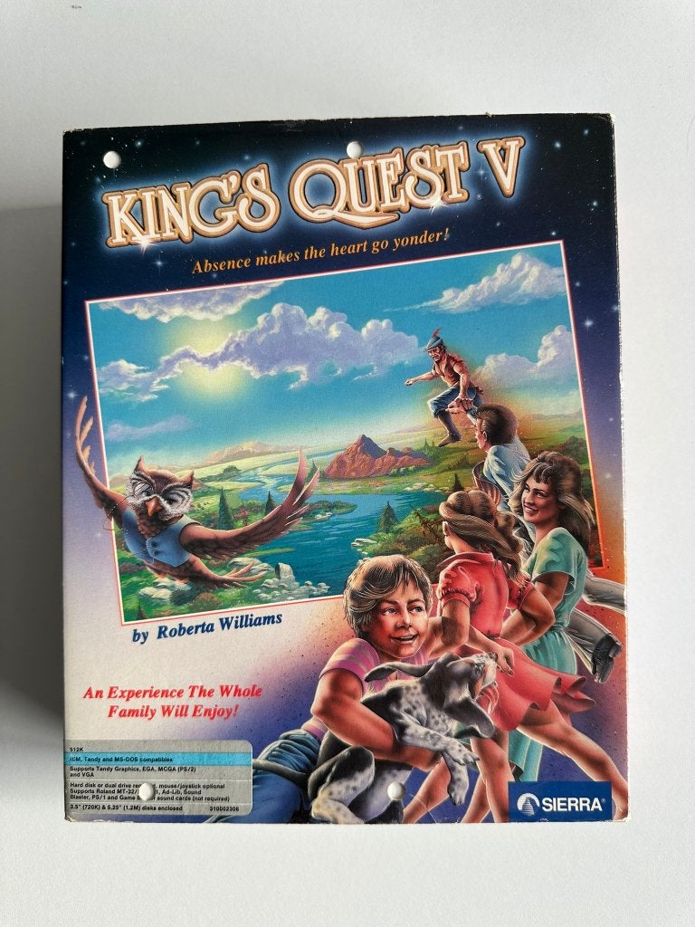 King's Quest V Absence Makes the Heart Go Yonder! PC Big Box, 1 speler, Ophalen of Verzenden, Avontuur en Actie, Vanaf 12 jaar