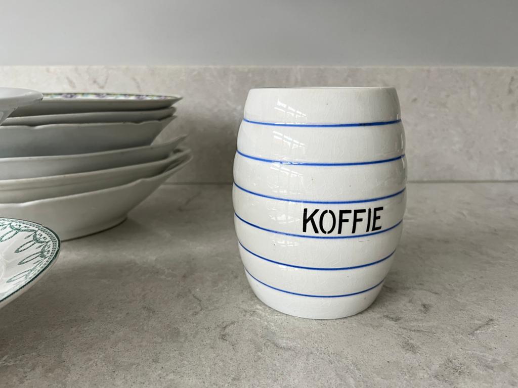 Voorraadpot koffie, Ophalen of Verzenden