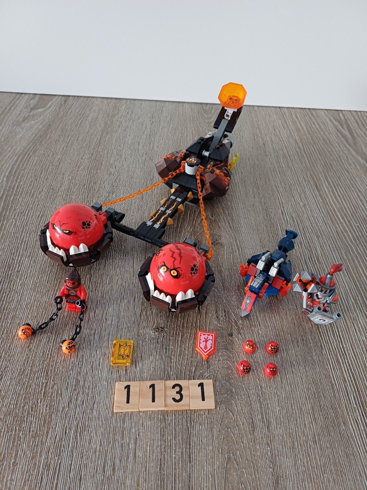 Lego Nexo Knights Beast Masters Chaos Chariot 70314, Ophalen of Verzenden, Zo goed als nieuw