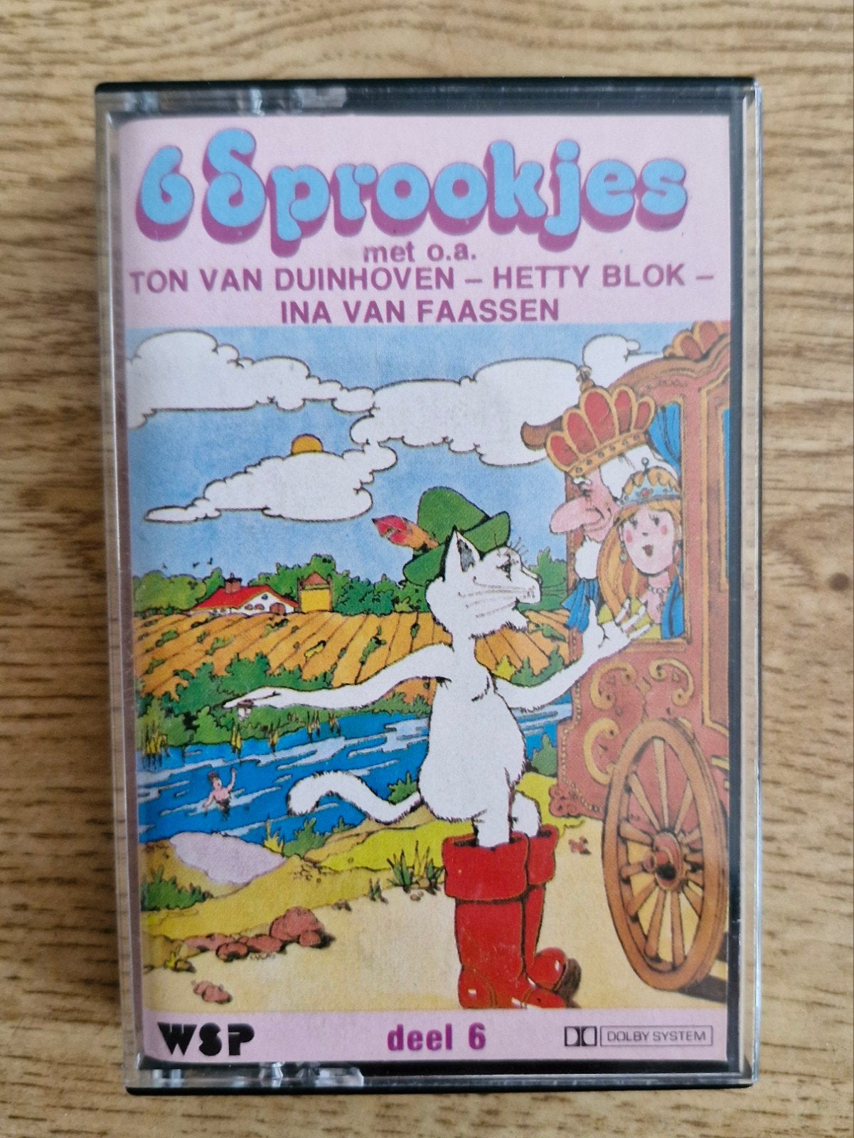 Cassettebandje 6 Sprookjes, Cd's en Dvd's, Cassettebandjes, Ophalen of Verzenden, Zo goed als nieuw, Kinderen en Jeugd, 1 bandje