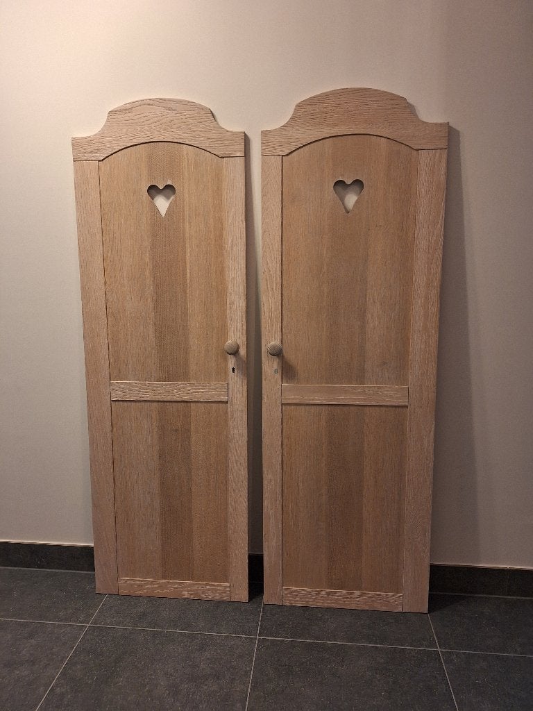 EIKEN WANDDECORATIE/WHITEWASH, Ophalen, Zo goed als nieuw, Hout, Decoratieobject