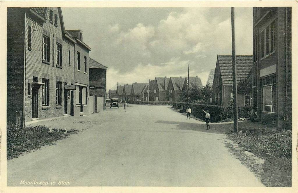 388-498-025 Stein L Mauritsweg, Verzamelen, Ansichtkaarten | Nederland, Verzenden, Voor 1920, Limburg