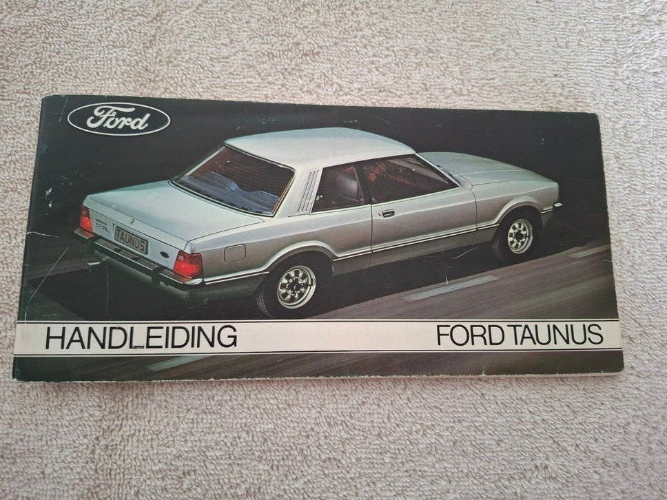 Ford Taunus handleiding €3, Ophalen of Verzenden