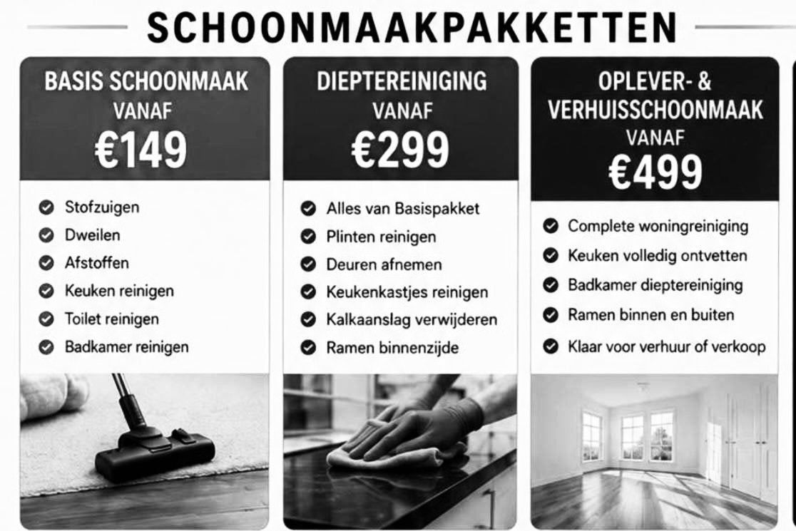 Ben je op zoek naar professionele schoonmaakster?, Vacatures, Vacatures | Thuiswerk, 33 - 40 uur, Overige niveaus, Vanaf 10 jaar
