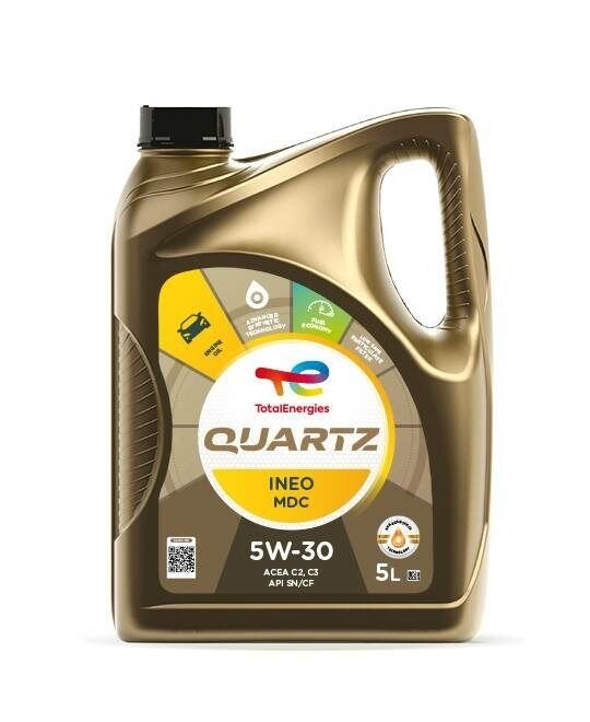 Total Quartz Ineo MDC 5W30 (ACEA C2/C3) 5L, Verzenden