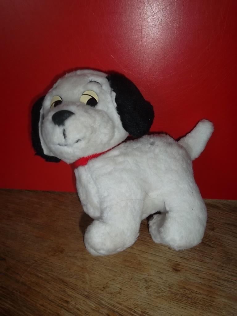 Disney 101 Dalmatiërs Puppy pluche 16cm Disneyland, Ophalen of Verzenden, Overige figuren, Gebruikt, Beeldje of Figuurtje
