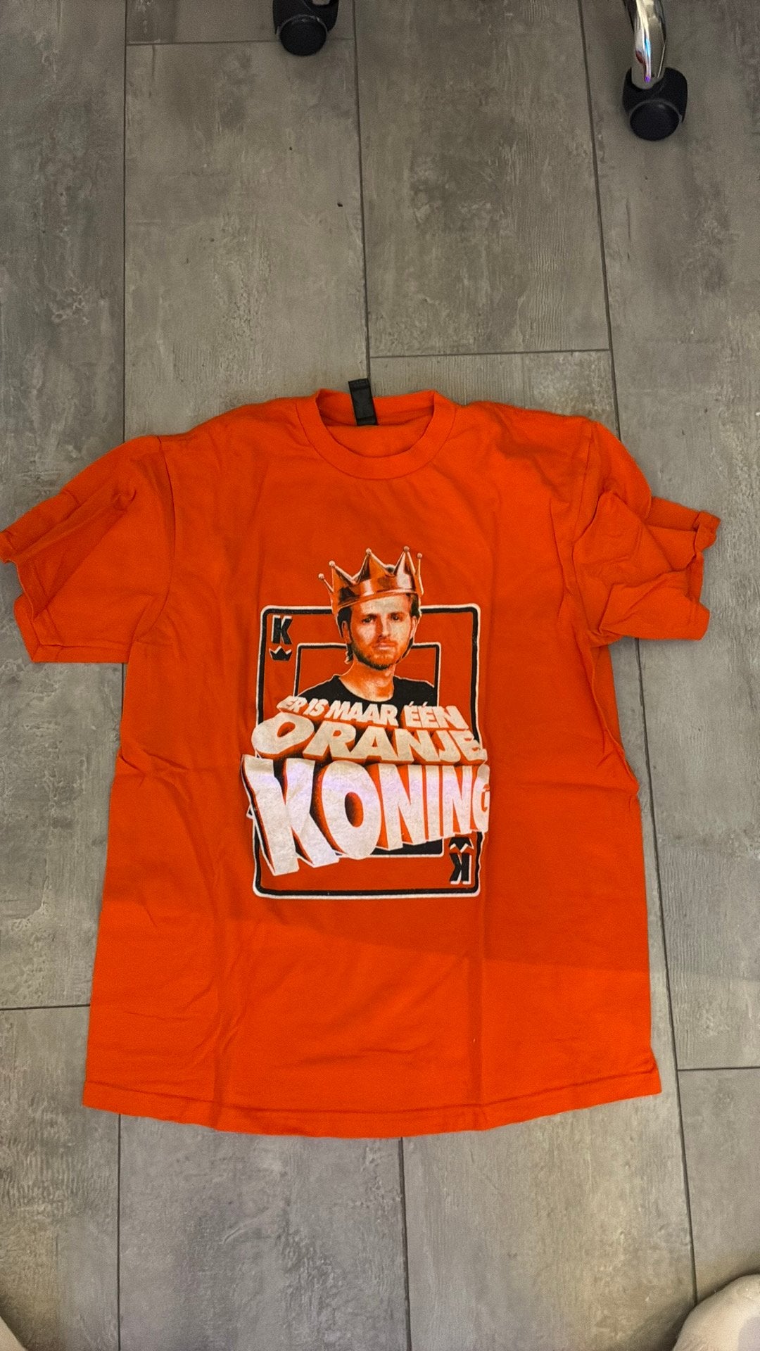 Bankzitters koningsdag shirt maat M, Ophalen of Verzenden, Zo goed als nieuw, Oranje