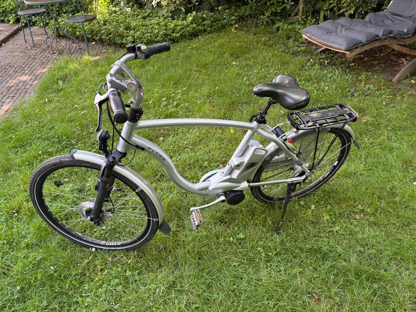 Flyer elektrische fiets, Fietsen en Brommers, Fietsen | Vouwfietsen, Ophalen, Zo goed als nieuw, 20 inch of meer