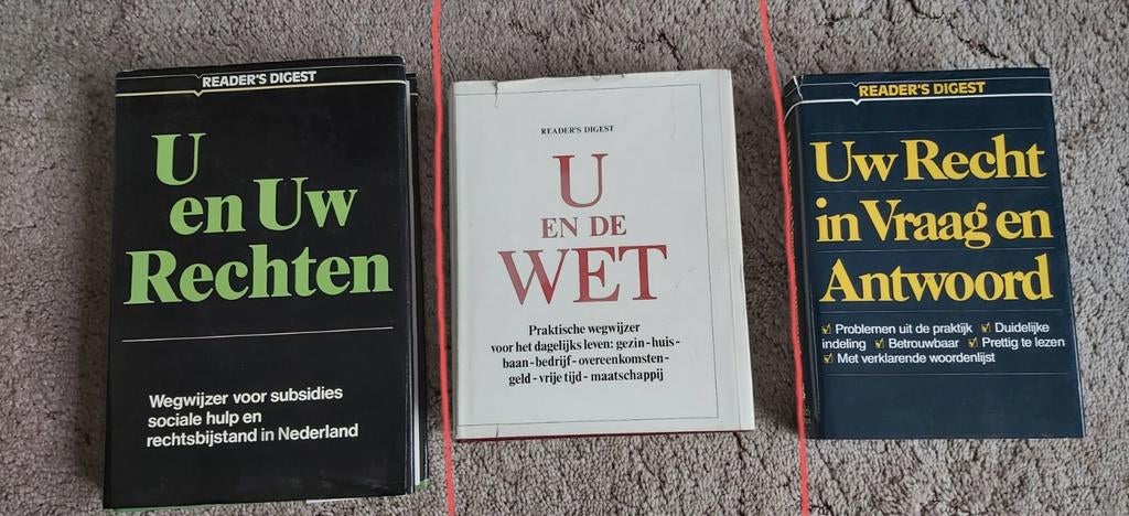 U EN DE WET?, Ophalen of Verzenden, Zo goed als nieuw