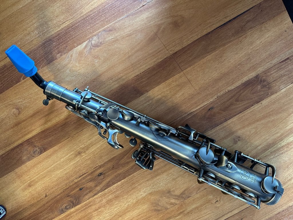 Emeo MK1 Digital Sax Vintage, Ophalen of Verzenden, Zo goed als nieuw, Overige typen, Met koffer