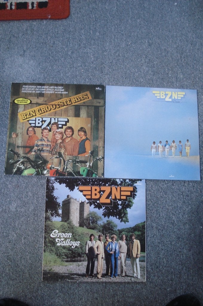 BZN, 3 LP's, LP, Gebruikt, Pop, Ophalen of Verzenden