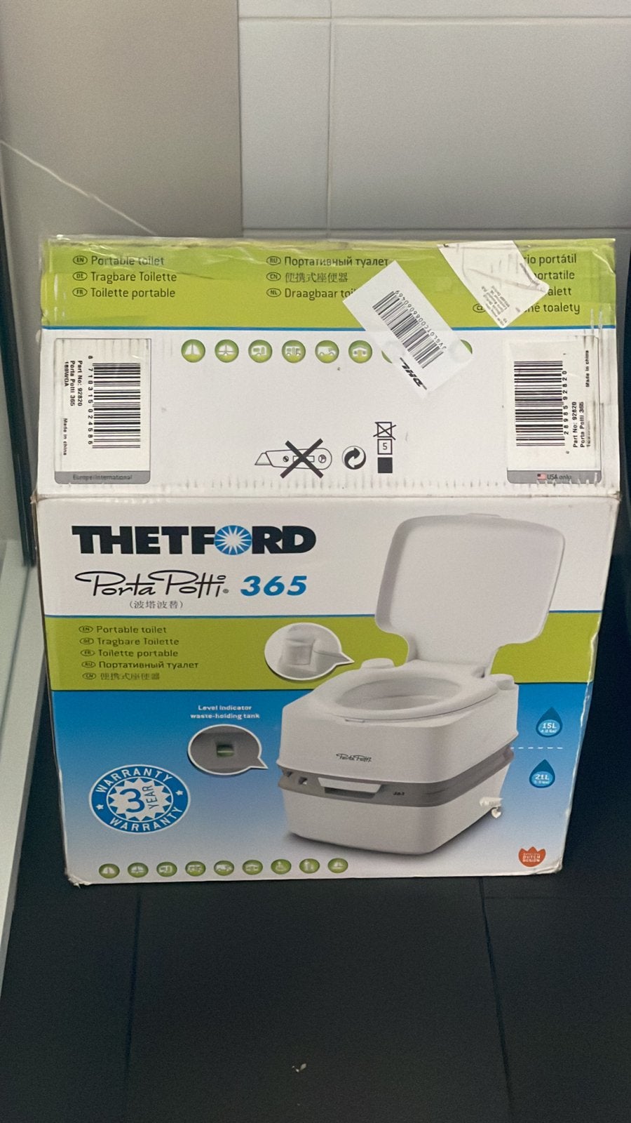 Porta potti 365, Ophalen of Verzenden, Zo goed als nieuw