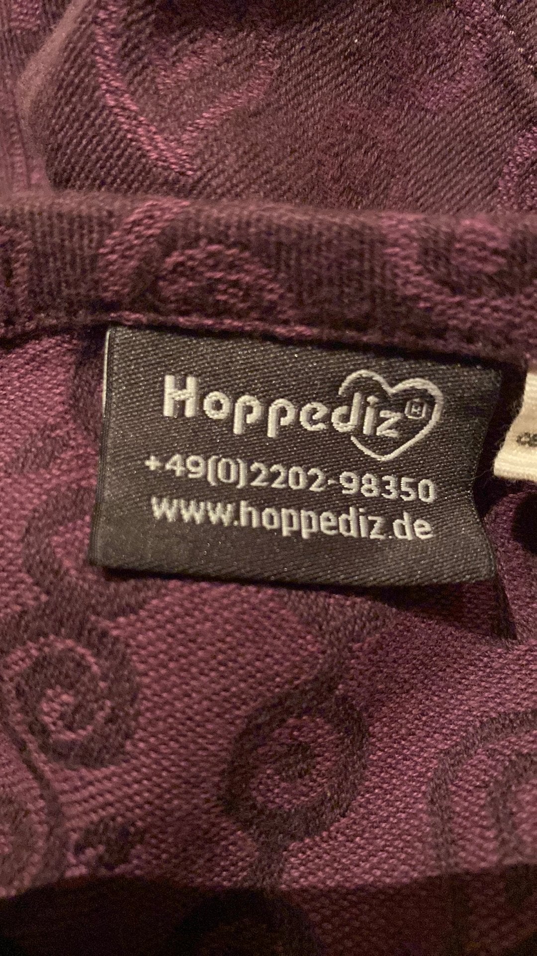 Hoppediz draagdoek, Overige merken, Draagdoek, Ophalen of Verzenden, Zo goed als nieuw