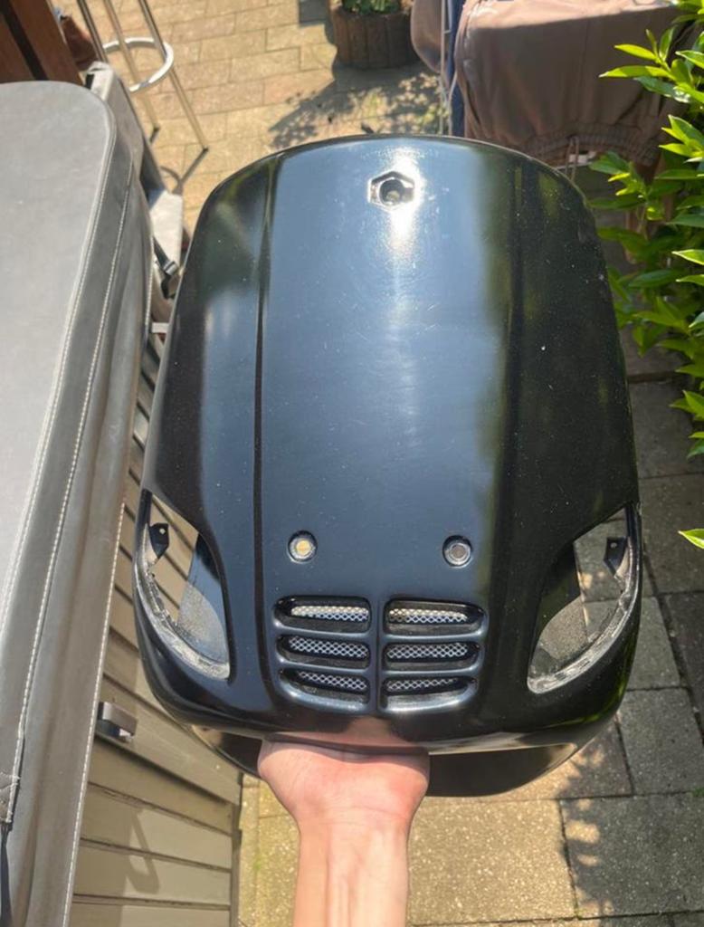 Piaggio Zip Fastrider voorkap - Overgespoten, prima staat, Ophalen of Verzenden, Zo goed als nieuw, Kap, Piaggio