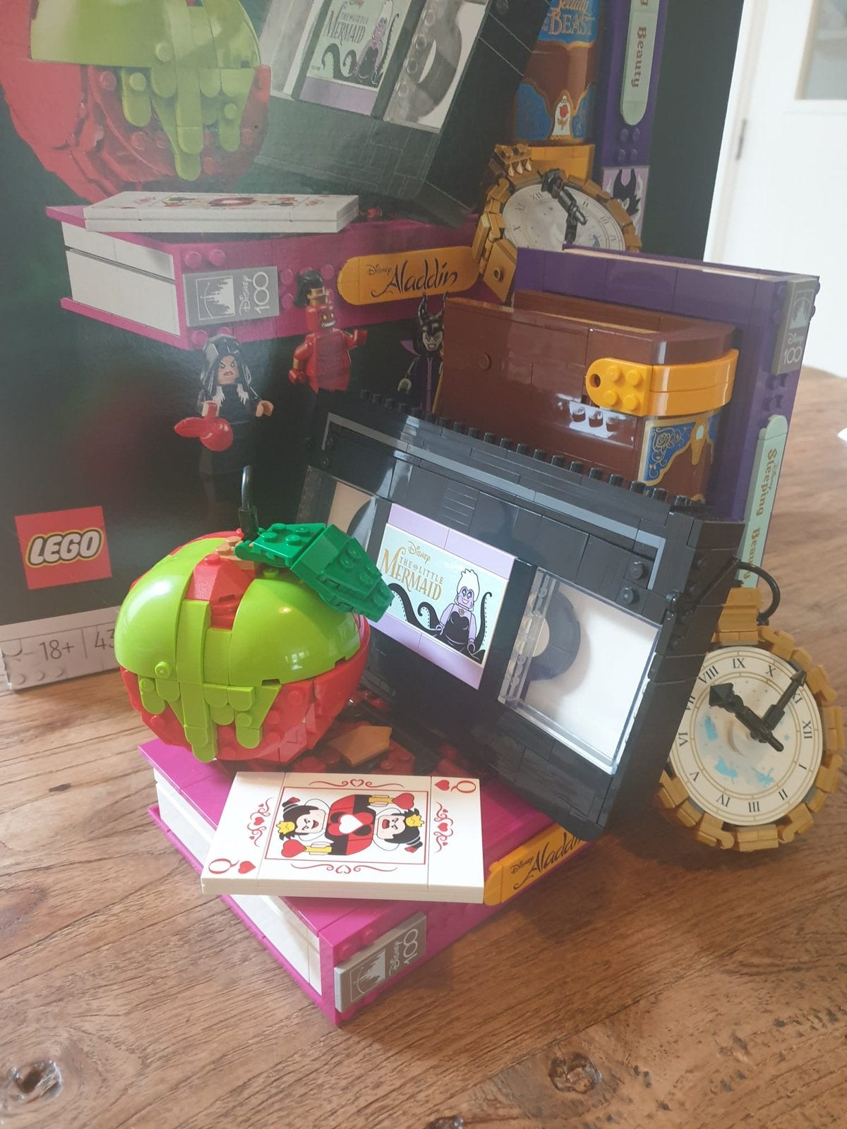 Lego 43227 Disney symbolen v. beroemde schurken (1x gebouwd), Ophalen of Verzenden, Zo goed als nieuw