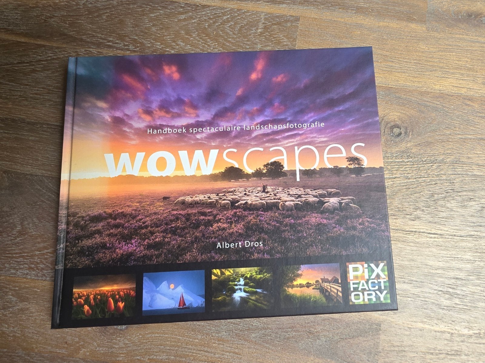 Albert Dros - WOWscapes, Boeken, Hobby en Vrije tijd, Fotograferen en Filmen, Albert Dros, Ophalen of Verzenden, Zo goed als nieuw
