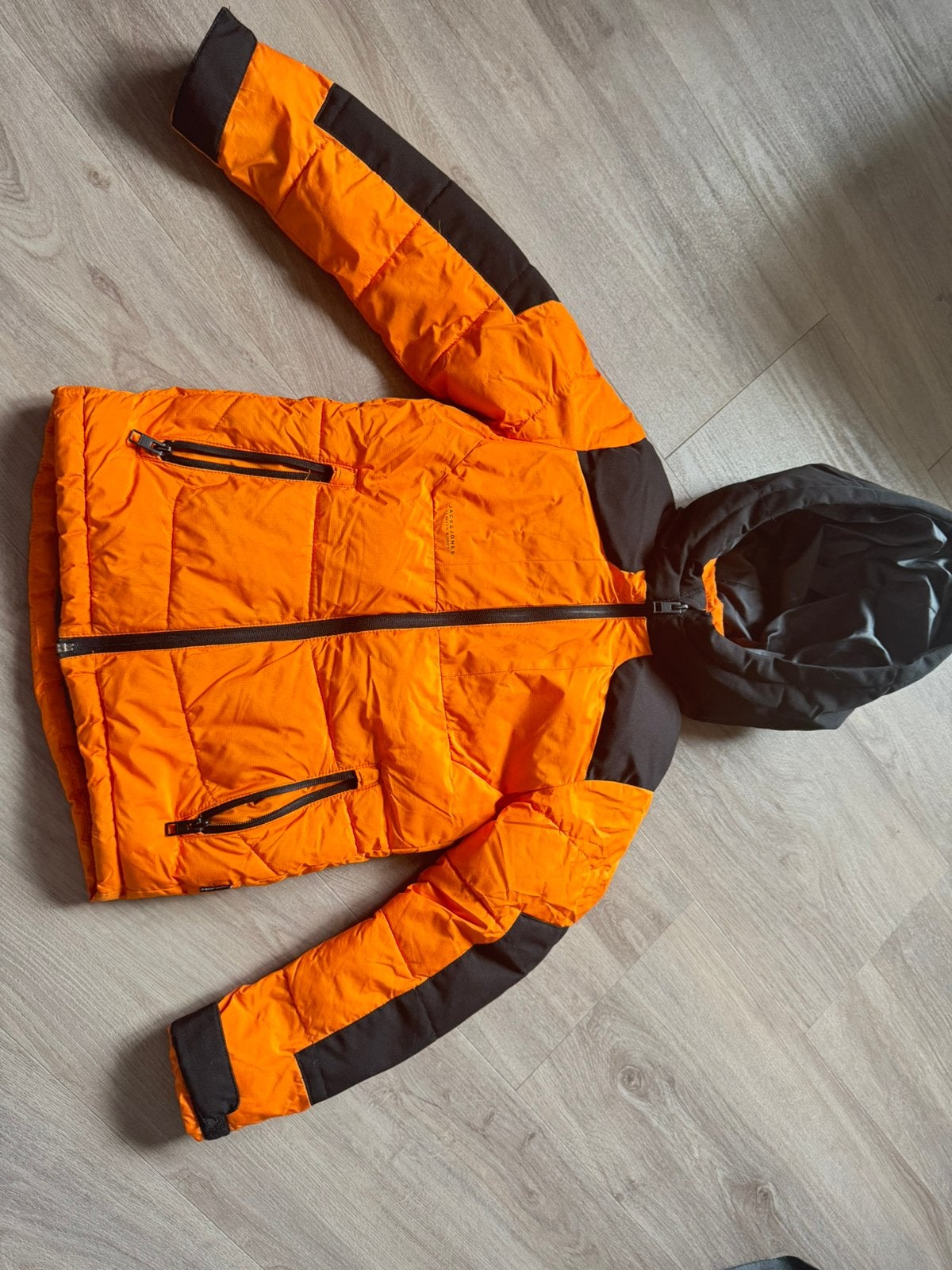 Winterjas Jack&Jones maat 128, Ophalen of Verzenden, Gebruikt, Jongen, Jas