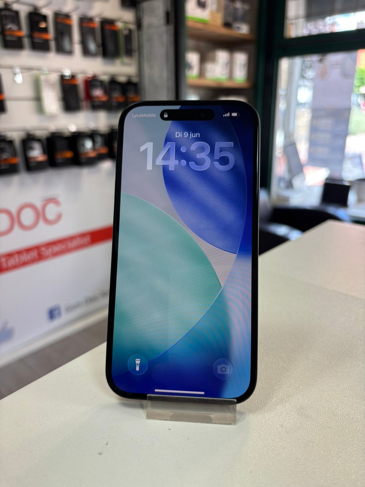 iPhone 15 128GB Zwart | Krasvrij | Garantie, Telecommunicatie, Ophalen, 128 GB, IPhone 15, Zwart