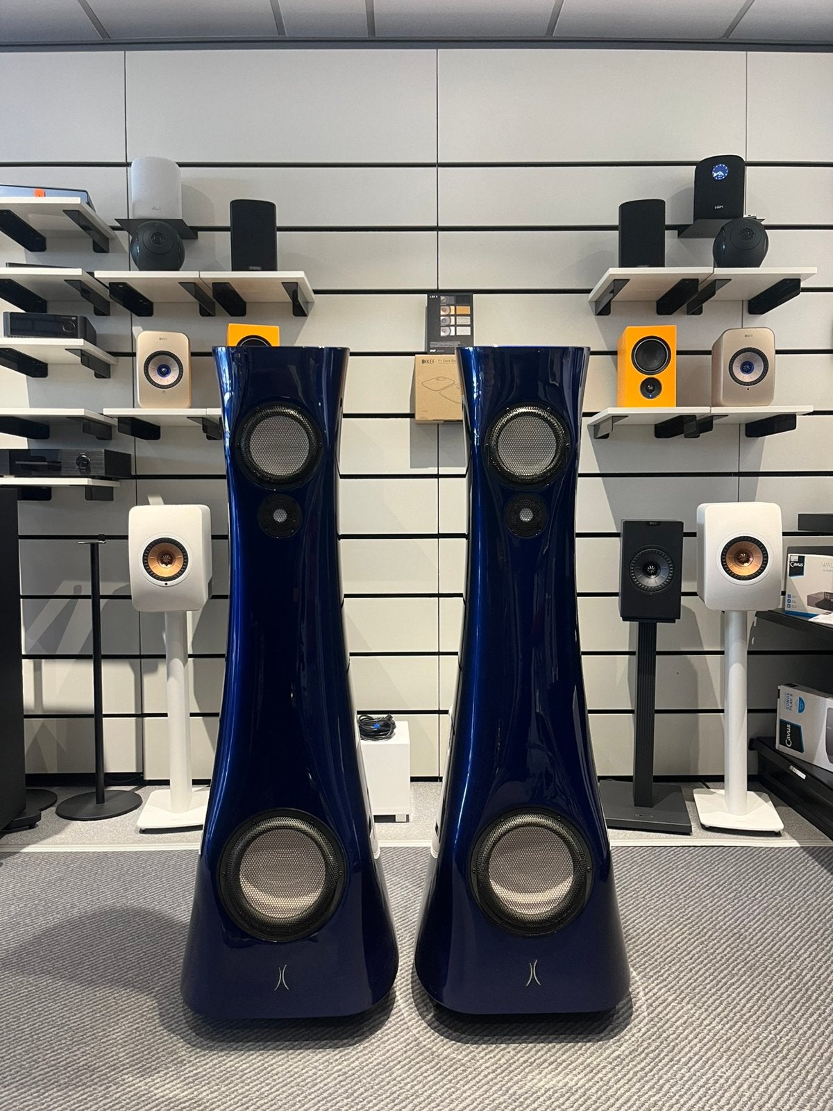 Estelon XB High Gloss Blue High- End luidsprekers, Overige merken, Stereo speakers, Ophalen of Verzenden, Zo goed als nieuw
