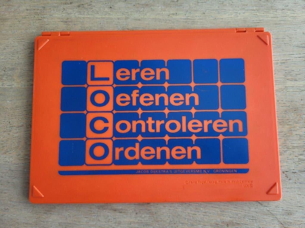 LOCO maxi doos oranje, Ophalen of Verzenden, Gebruikt