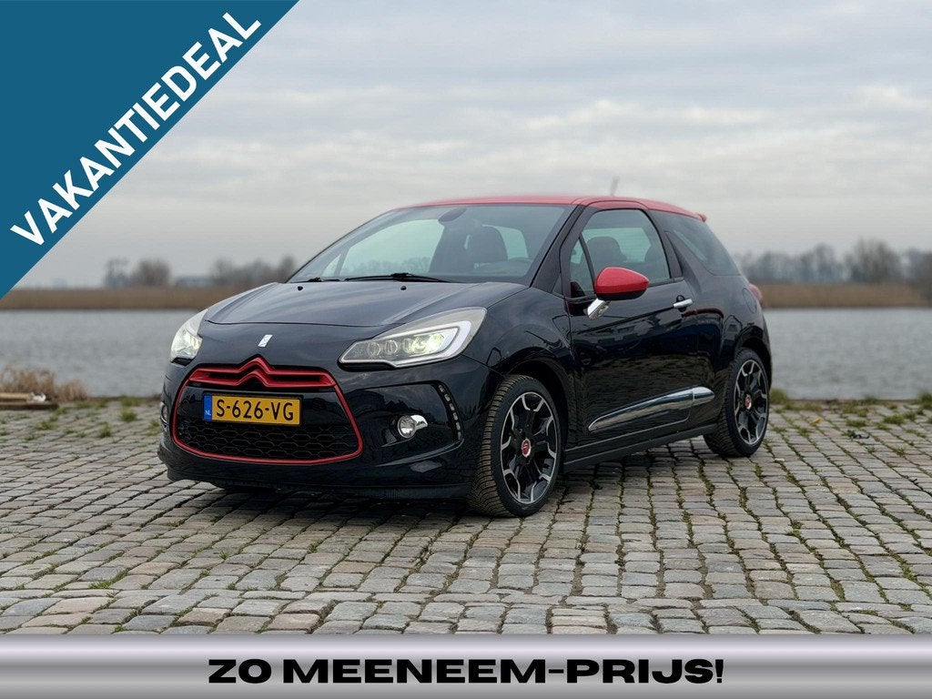 Citroen DS3 1.6 Sport Chic|Leer|Cruise|156PK, Auto's, Citroën, Voorwielaandrijving, Euro 5, Gebruikt, 4 cilinders