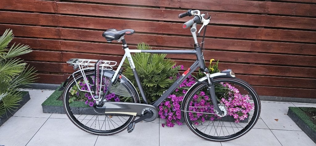 Gazelle Eclipse Limited 65cm Herenfiets, Ophalen, Versnellingen, Zo goed als nieuw, 65 cm of meer