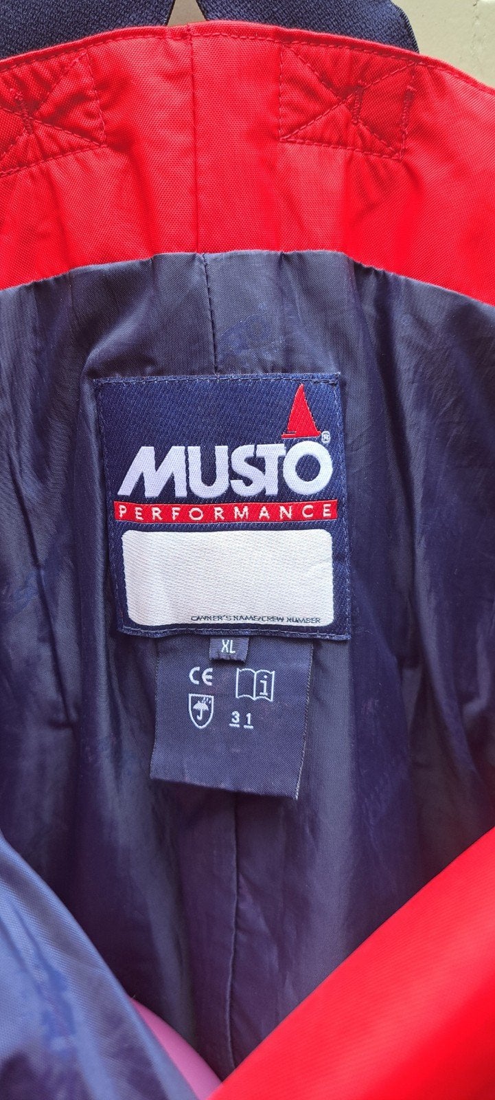 Musto zeilbroek salopette(XL) rood, Ophalen of Verzenden, Minder dan 15 m²