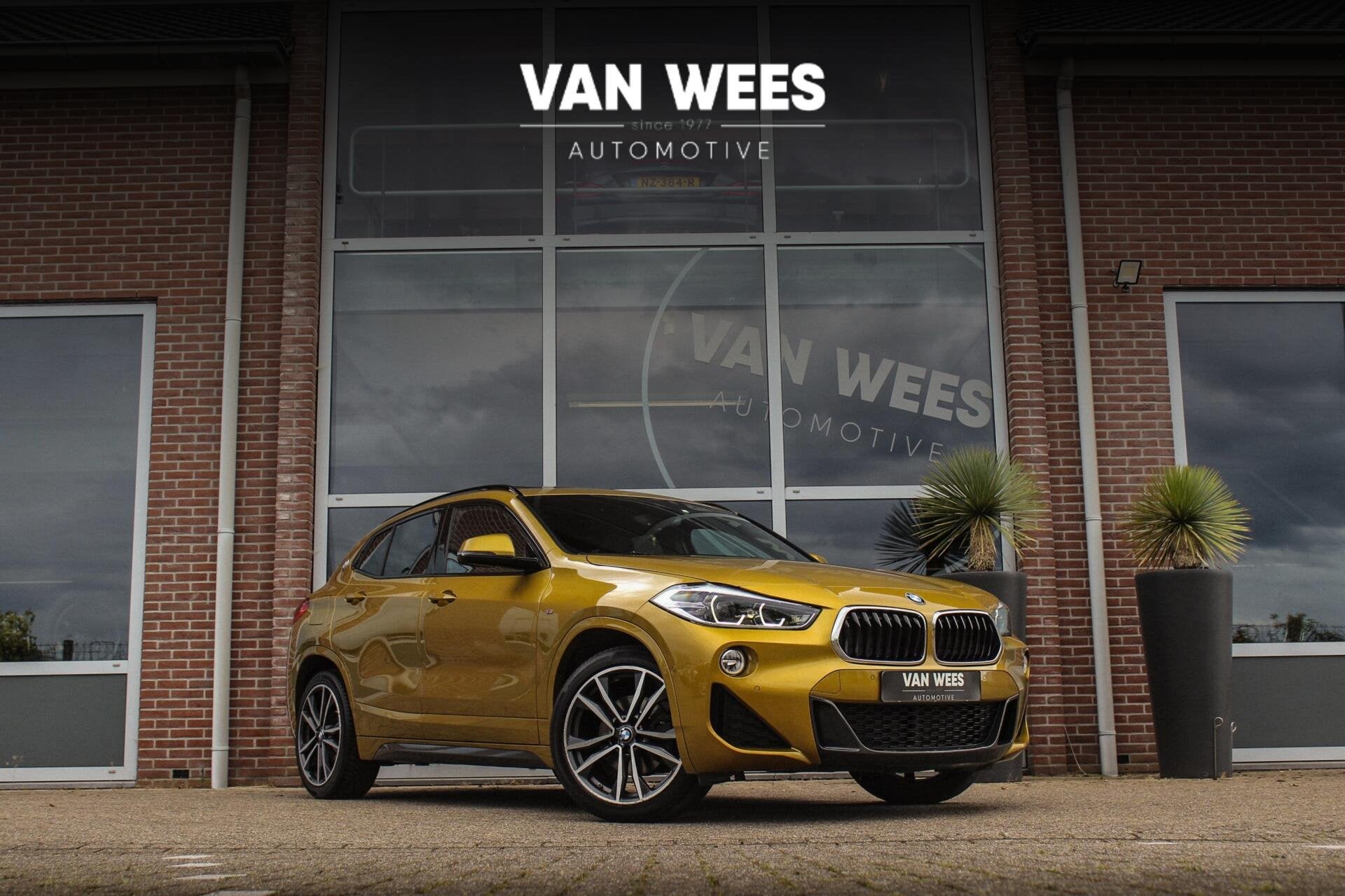 BMW X2 sDrive18i High Executive M-sport | 2e eigenaar | Driv, Gebruikt, Alcantara, Geel, Bedrijf