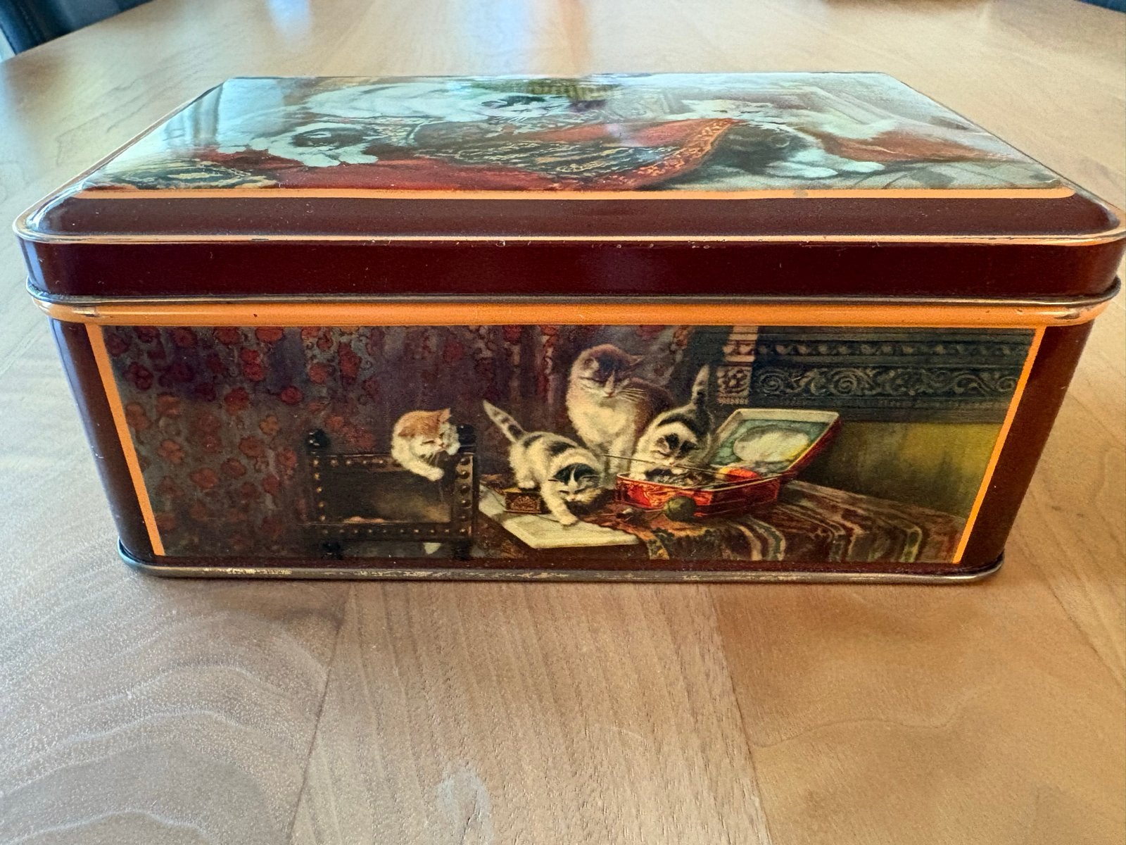 Te Koop: Vintage Poezenblik, Verzamelen, Ophalen of Verzenden, Gebruikt, Overige, Overige merken